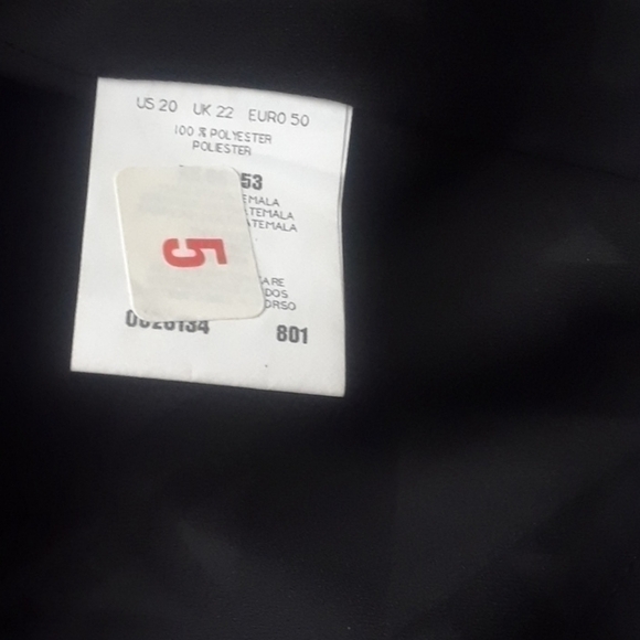 leslie Fay 2 Piece Garment Size 20W - Picture 10 of 11